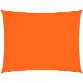 vidaXL Voile de parasol tissu oxford rectangulaire 4x5 m orange