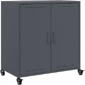 vidaXL Sideboard Anthracite 68x39x72 cm Acier