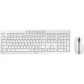 Cherry STREAM DESKTOP RECHARGE - Ensemble clavier et souris - sans fil - 2.4 GHz - Pan Nordic - commutateur : CHERRY SX - gris pâle