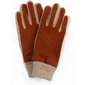 CASH-MERE.CH Gants beige / marron
