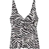 LASCANA Haut de tankini crème / noir