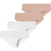 Schiesser Culotte ' Invisible Light ' beige / nude / blanc