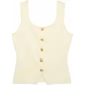 Marks & Spencer Gilet blanc cassé