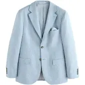 Next Veste de costume 'Motionflex' bleu clair