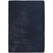 vidaXL Tapis shaggy à poils longs NAVARRA bleu marine 160x230 cm