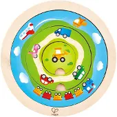 Hape - Puzzle de transport tournant