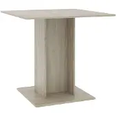vidaXL Table de salle à manger Chêne Sonoma 80x80x75 cm Matériau dérivé du bois