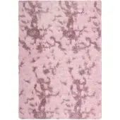 vidaXL Tapis Shaggy à poils longs NAVARRA rose poudré 120x170 cm