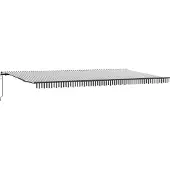 vidaXL Store automatique anthracite et blanc 600x300 cm
