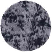 vidaXL Tapis Shaggy à poils longs NAVARRA gris foncé 100x100 cm