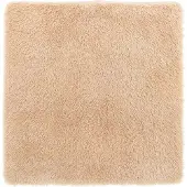 vidaXL Tapis shaggy à poils longs NAVARRA beige 160x160 cm polyester