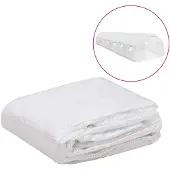 vidaXL Couverture de rechange pour serre (27 m²) 3x9x2 m Transparent