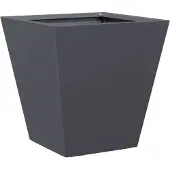 vidaXL Jardinière anthracite 30x30x30 cm acier