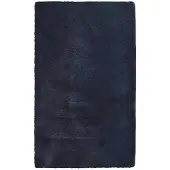 vidaXL Tapis shaggy à poils longs NAVARRA bleu marine 80x150 cm