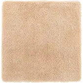 vidaXL Tapis shaggy à poils longs NAVARRA beige 120x120 cm polyester