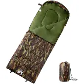 vidaXL Sac de couchage pour adultes camping 3-4 saisons