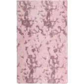 vidaXL Tapis Shaggy à poils longs NAVARRA rose poudré 80x150 cm