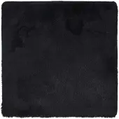vidaXL Tapis shaggy à poils longs NAVARRA noir 240x240 cm polyester