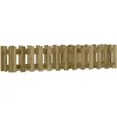 vidaXL Lit surélevé Design clôture à lattes 150x30x30 cm Bois de pin imprégné