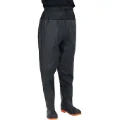 vidaXL Cuissardes avec bottes noir taille 41