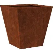 vidaXL Jardinière 30x30x30 cm acier résistant aux intempéries