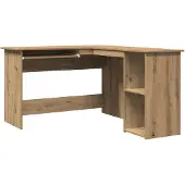 vidaXL Bureau d'angle Artisan-Chêne 120x140x75 cm Bois composite