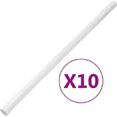 vidaXL Tuyaux d'installation Ø30 mm 10 m PVC