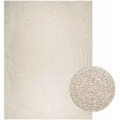 vidaXL Tapis ZIZUR Crème 240x340 cm Aspect jute Intérieur et extérieur