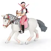 Papo Horses Paard Witte Dressage Pony 51526