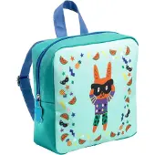 Djeco Cartable de Maternelle - Vert - - UneTaille - Cartable de Maternelle