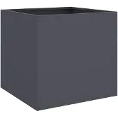 vidaXL Jardinière anthracite 49x47x46 cm acier