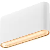 SLV Spot mural LED Oval 14 Haut et bas - blanc