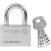 VOREL Vorhängeschloss 40 mm 4 Schlüssel