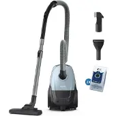 Philips Met Zak 2000-serie Xd1142/10 - Aspirateur Avec Sac Bleu