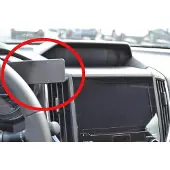 Brodit ProClip Subaru XV année 18 - 19 Impreza 17 - 19 855472, Support pour smartphone, Noir