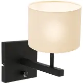 Steinhauer Lampe de table murale Stanger