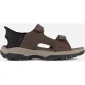 SKECHERS Slip-ins: Tresmen - Reece Sandalen - Donkerbruin - Maat 47.5