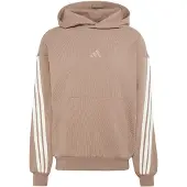 Adidas Sweat de sport 'KIT 3-STRIPES' beige foncé / blanc