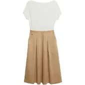 s.Oliver Robe crème / noisette