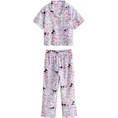 Next Pyjama 'Hello Kitty' lavande / rosé / noir / blanc