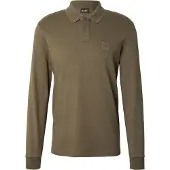 BOSS Passerby 10256683 Long Sleeve Polo Vert 3XL Homme
