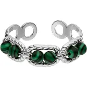 Purelei Bague 'Harmony' vert / argent