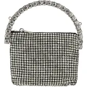 Faina Sac à bandoulière 'Wristlet' argent