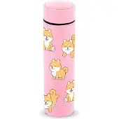 KARACTERMANIA Bouteille - - Shiba - Acier Inoxydable - 500 ml - Multicolore