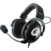 QPAD QH-91 - Casque - Oreillettes - Jeu - Noir - Stéréo -intégrée