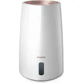 Philips Humidificateur d'air 3000 Series, NanoCloud pour jusqu'à 99 % de bactéries en moins, jusqu'à 45 m², blanc (HU3916/10)