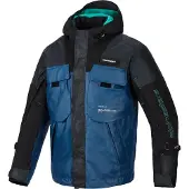 Alpinestars Veste Imperméable Mospher Black Dark Petrol, Taille: XL