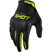 Shot Race Gear Drift Onyx Gants de motocross