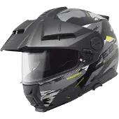 Schuberth E2 Trail Casque Modulable Mat/Noir/Jaune/Anthracite 59 unisex