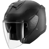 Shark Skwal Jet Blank casque jet Mat/Noir M unisex